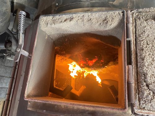 Converted coal boiler now firing on wood chip8